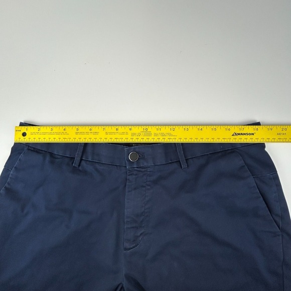 Banana Republic Shorts Mens‎ Size 36* Aiden Blue Chino Stretch Casual - Picture 5 of 12